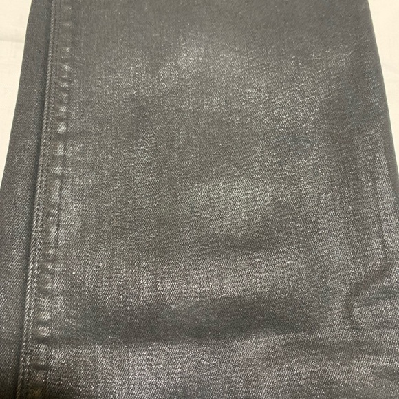 HUDSON high rise black shimmer pants. Bootcut. Size 30. - Picture 7 of 10